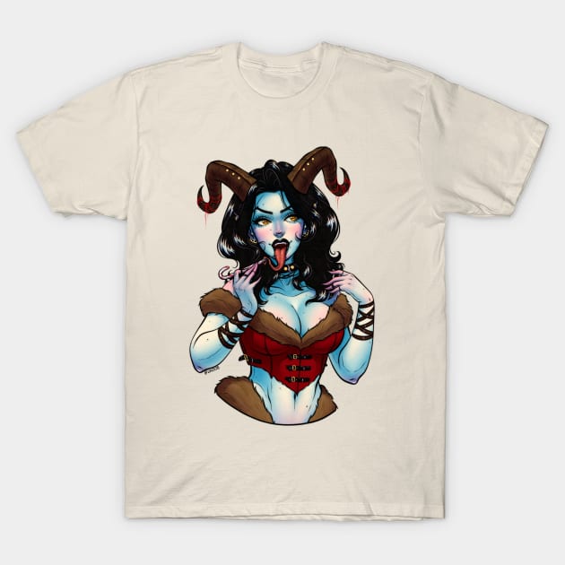 Krampus Kandy T-Shirt by Lin308